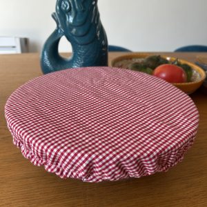Couvre-plat  « Vichy rouge »