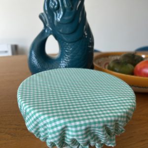 Couvre-plat  « Vichy vert »