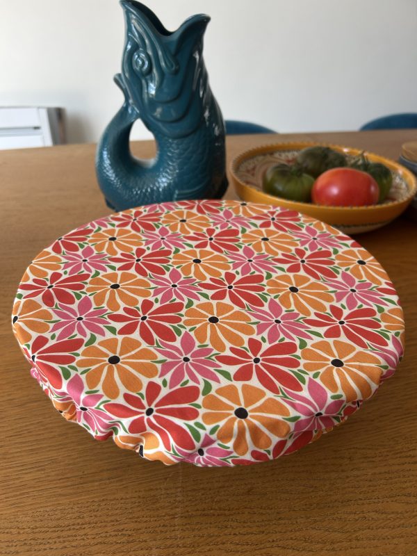 Couvre-plat  « pâquerettes »