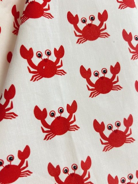 Serviette de table élastique "crabes rouges" – Image 2
