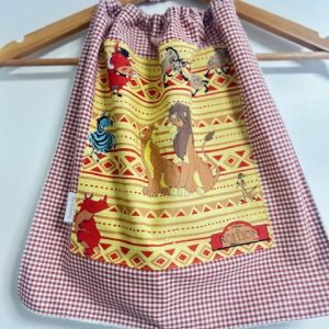 Serviette de table élastique "vintage Lion"